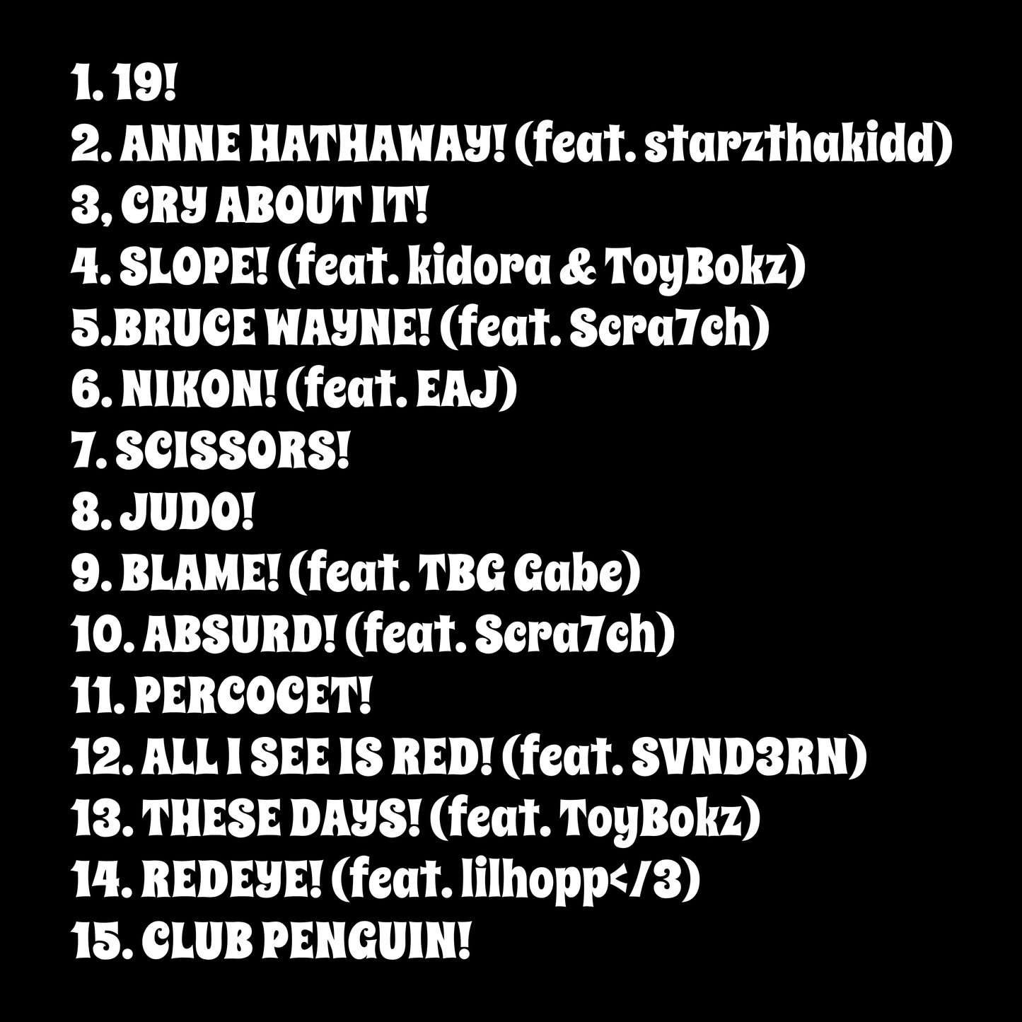 SoundsBySoop - 19! | Official CD