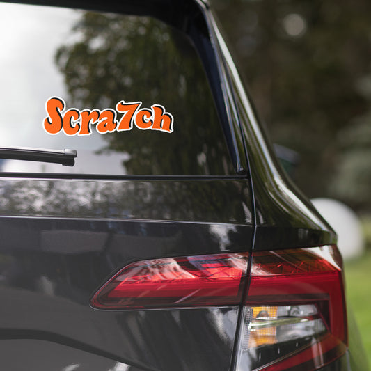 Scra7ch Custom Vinyl Sticker
