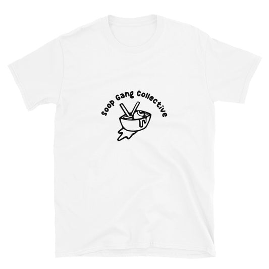 [WHITE] Soop Gang Collective Short-Sleeve Unisex T-Shirt